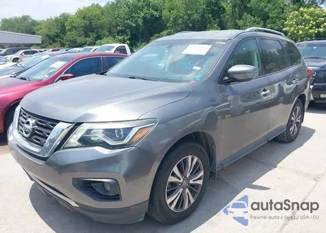 2017 Nissan Pathfinder Sv из США, поврежденный, VIN 5N1DR2MM4HC611218